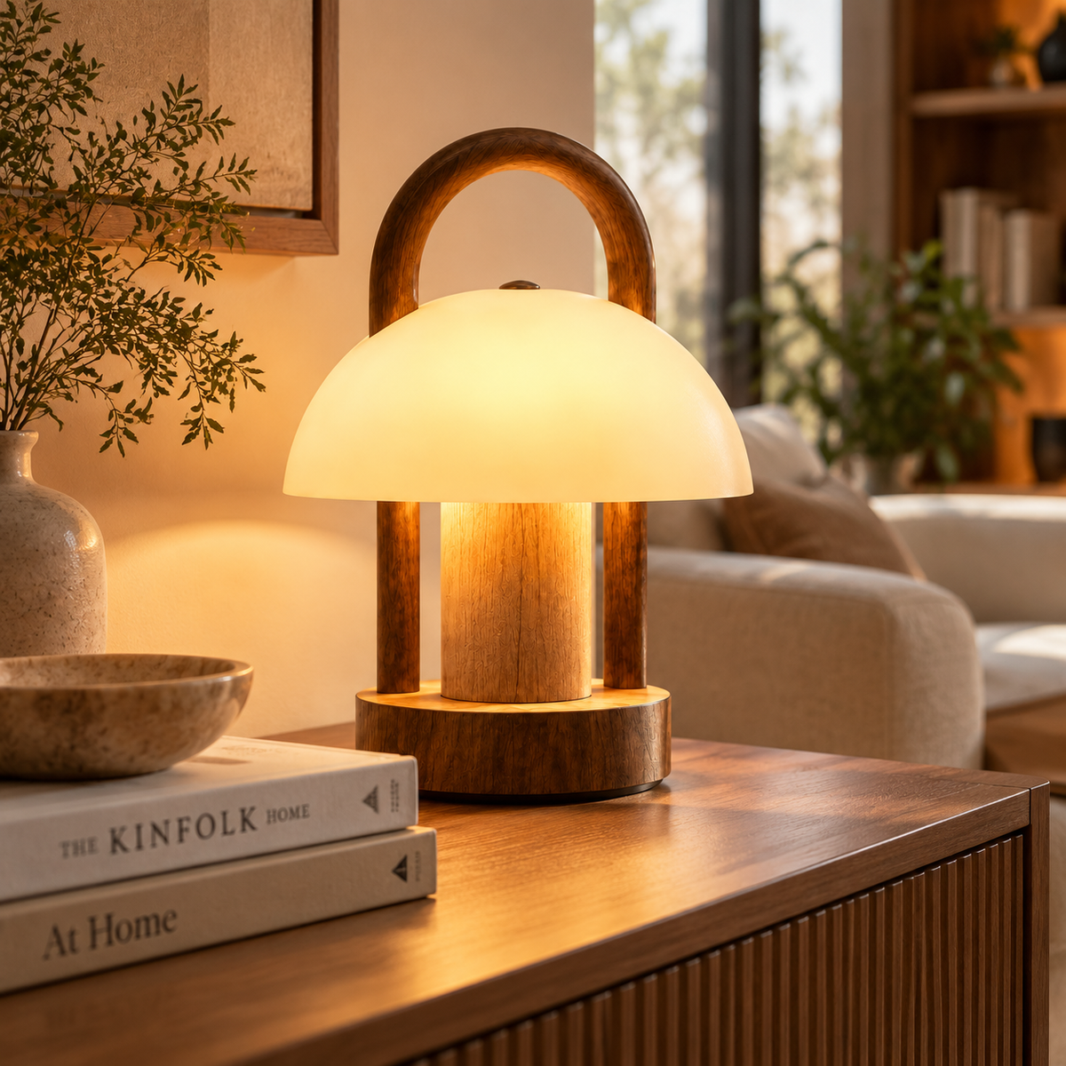 SERONYVA® Rechargeable Reading Lamp – Portable Warm Dimmable Table Lamp