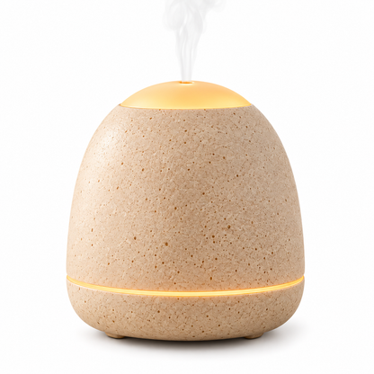 SERONYVA® Ceramic Aroma Diffuser – Ultrasonic Essential Oil Diffuser with Ambient Light